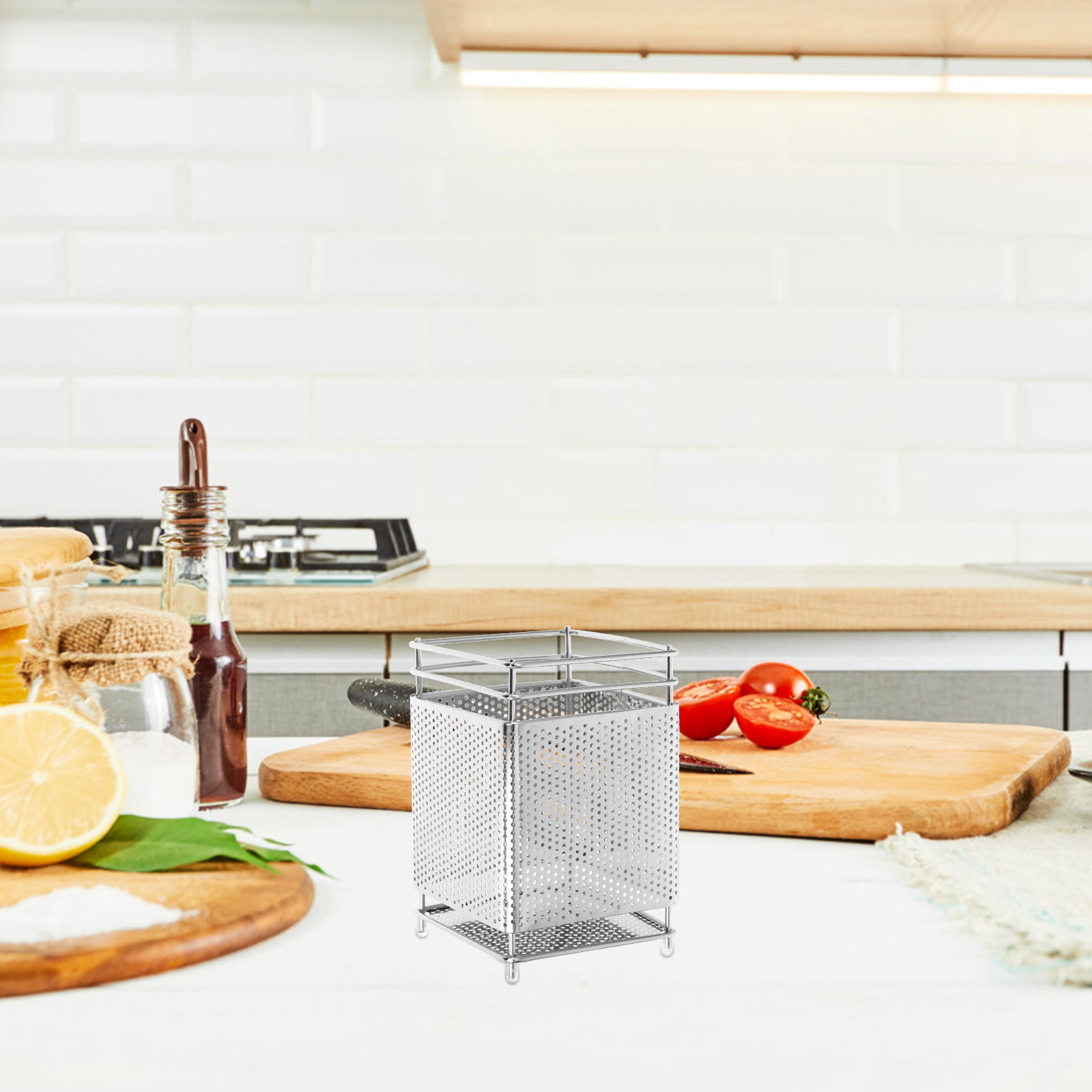 Kitchen Utensil Holder - Support de rangement suspendu en acier