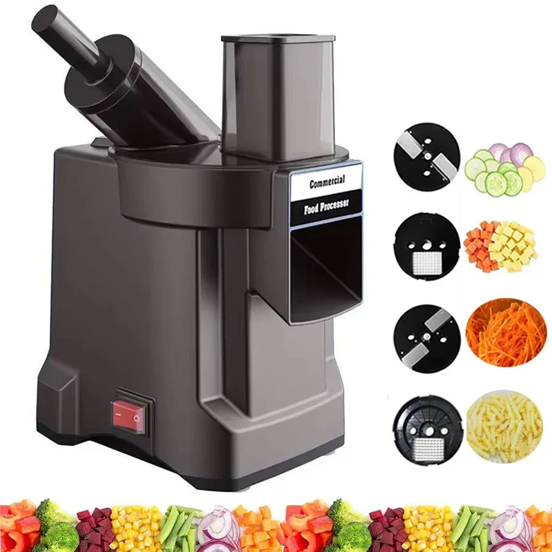 Kitchen Gadgets Vegetable Cutter - Hachoir à légumes électrique multifonctionnel 220V,