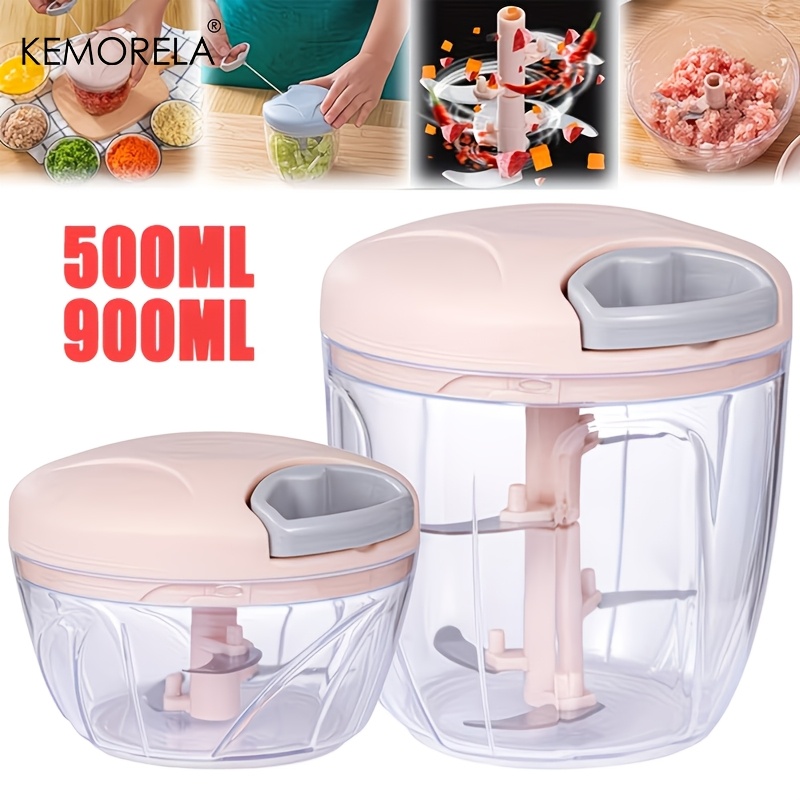 Kitchen Gadgets Under 500 - Hachoir manuel pour légumes et oignons,