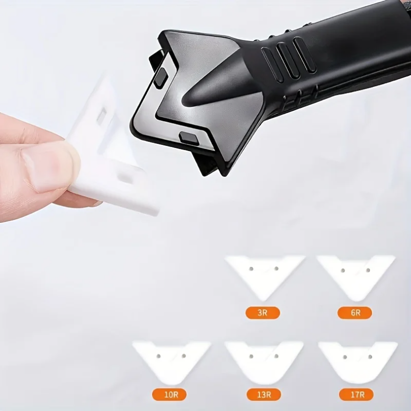 Silicone Spatula Set - Kit d'outils 5-en-1 en métal pour