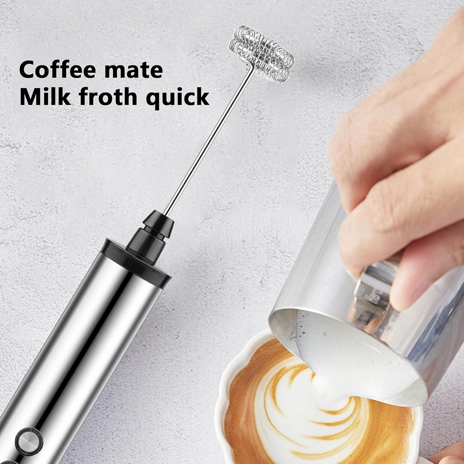 Kitchen Gadgets Blender - Mélangeur à lait électrique portatif Magpie