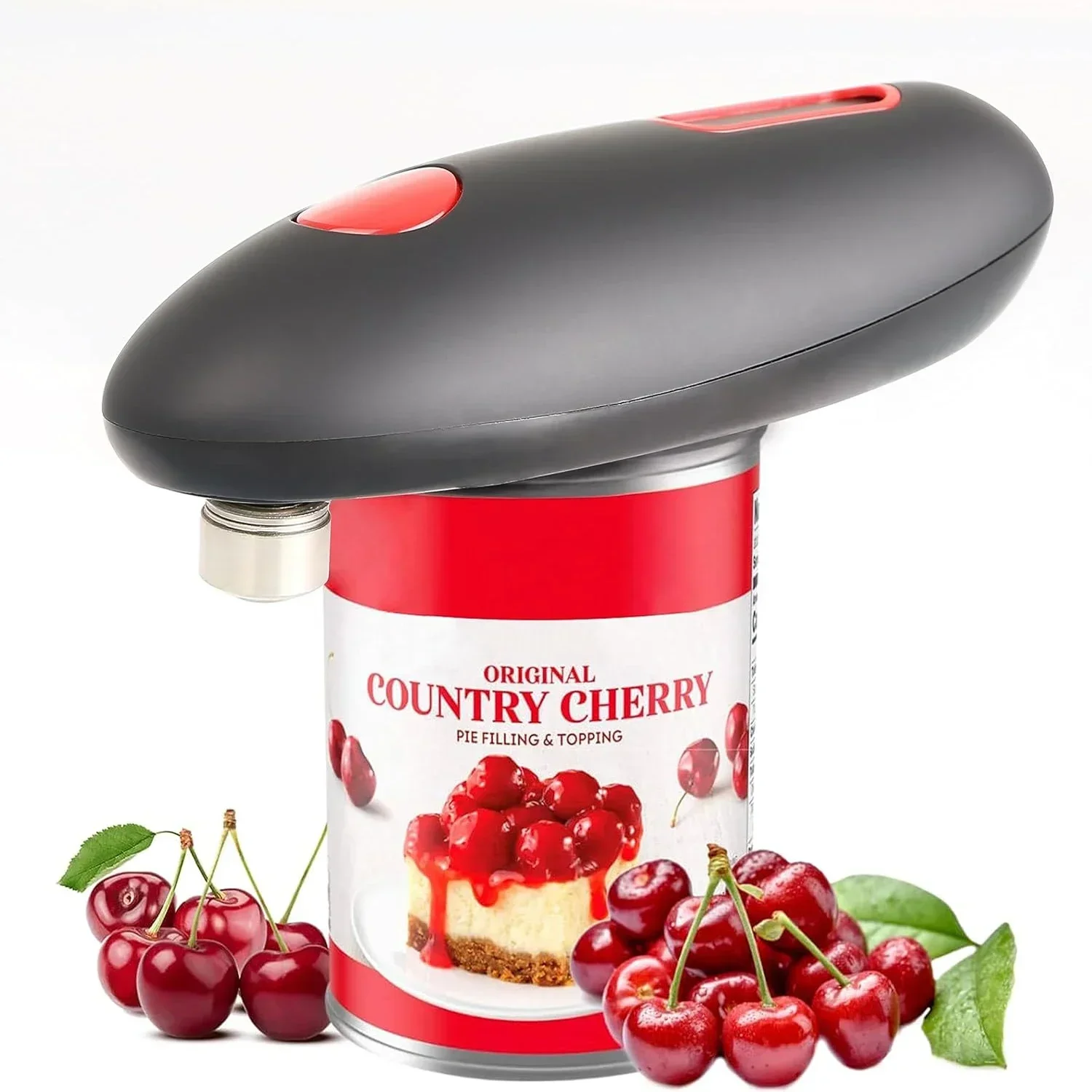 Electric Can Opener - Ouvre-boîte électrique automatique à une touche,