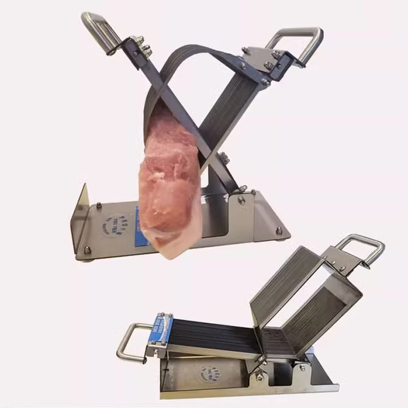 Kitchen Gadgets Vegetable Cutter - Trancheuse d'agneau manuelle commerciale et domestique,
