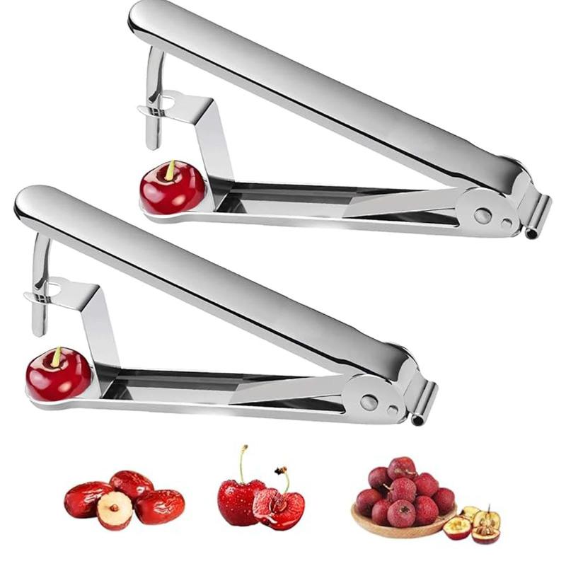 Kitchen Gadgets & Toys - Outil de dénoyautage multifonctionnel pour cerises,