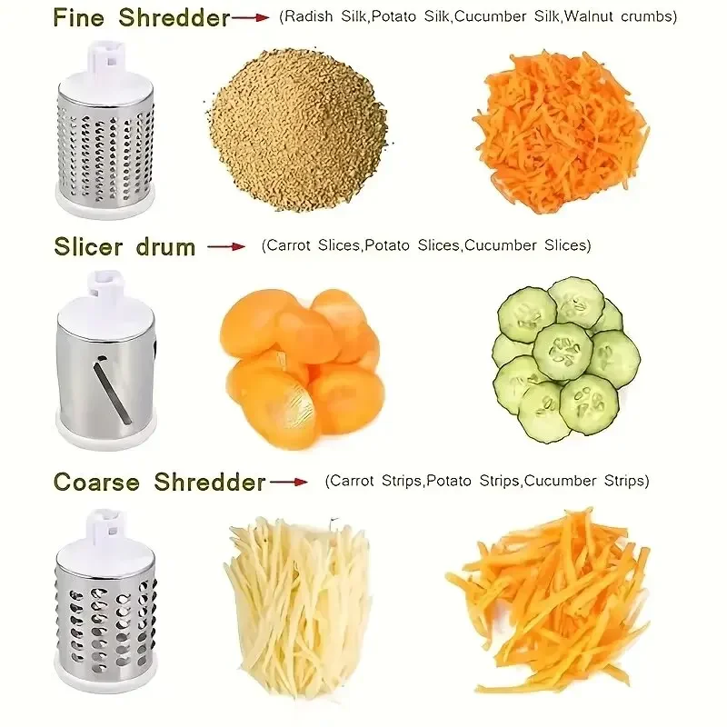 Éminceur de légumes rotatif 3  - Kitchen Gadgets Vegetable Cutter avis et prix