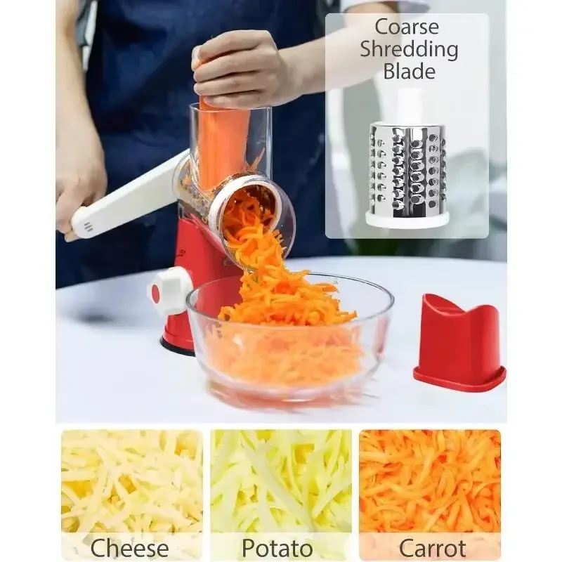 Éminceur de légumes rotatif 3  - Kitchen Gadgets Vegetable Cutter avis et prix