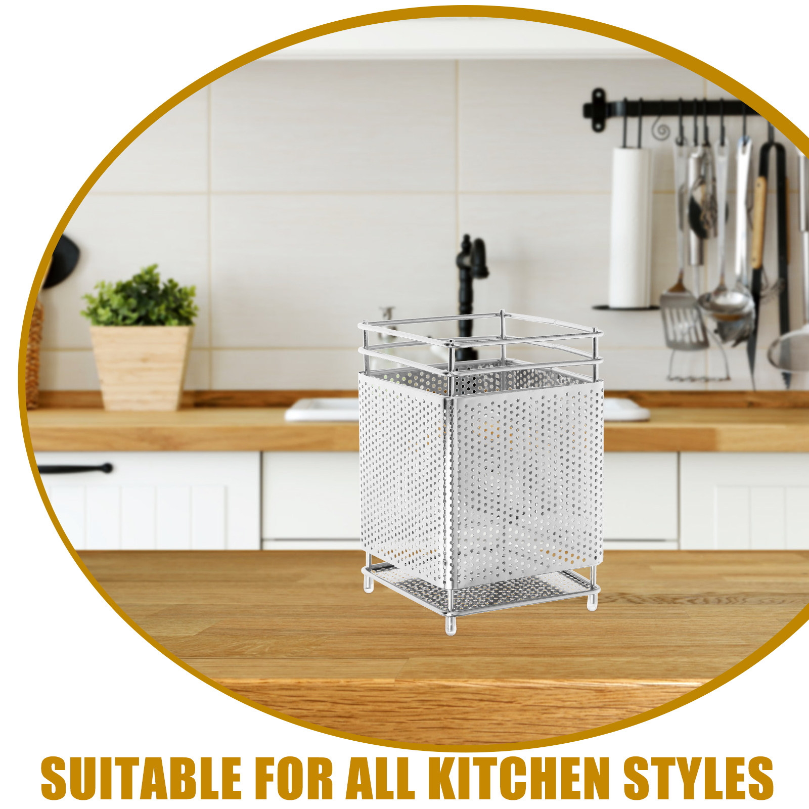 Support de rangement suspendu  - Kitchen Utensil Holder avis et prix