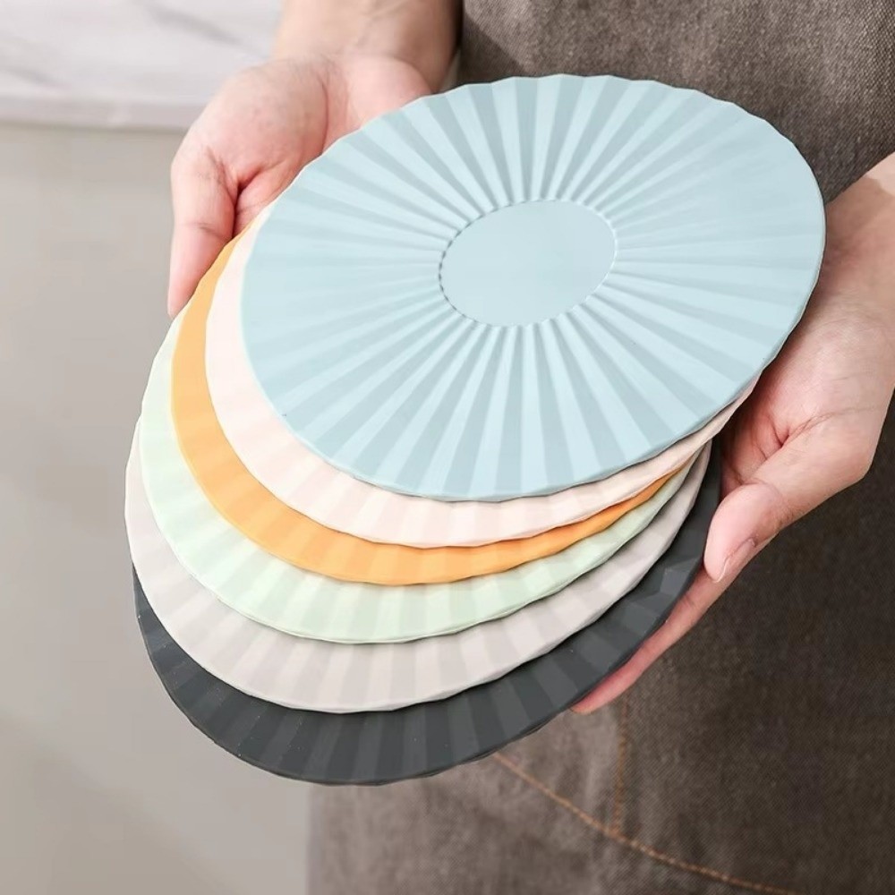 Tapis rond en silicone antidér - Kitchen Gadgets Modern avis et prix