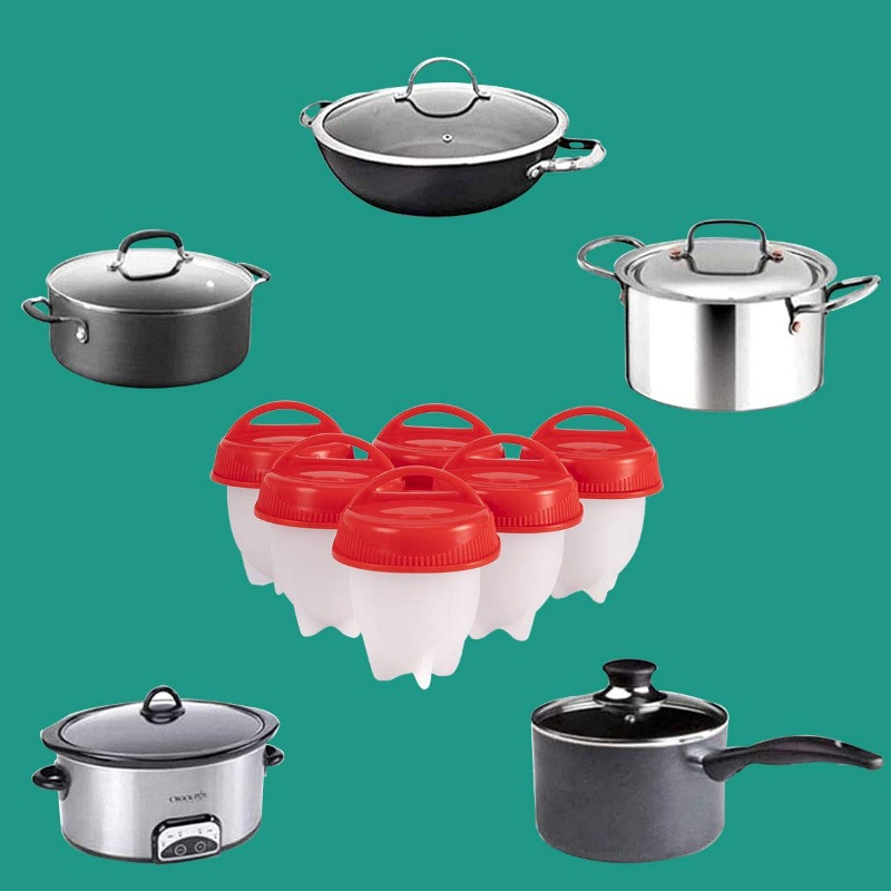 Cuiseur à œufs en silicone san - Kitchen Gadgets Modern avis et prix