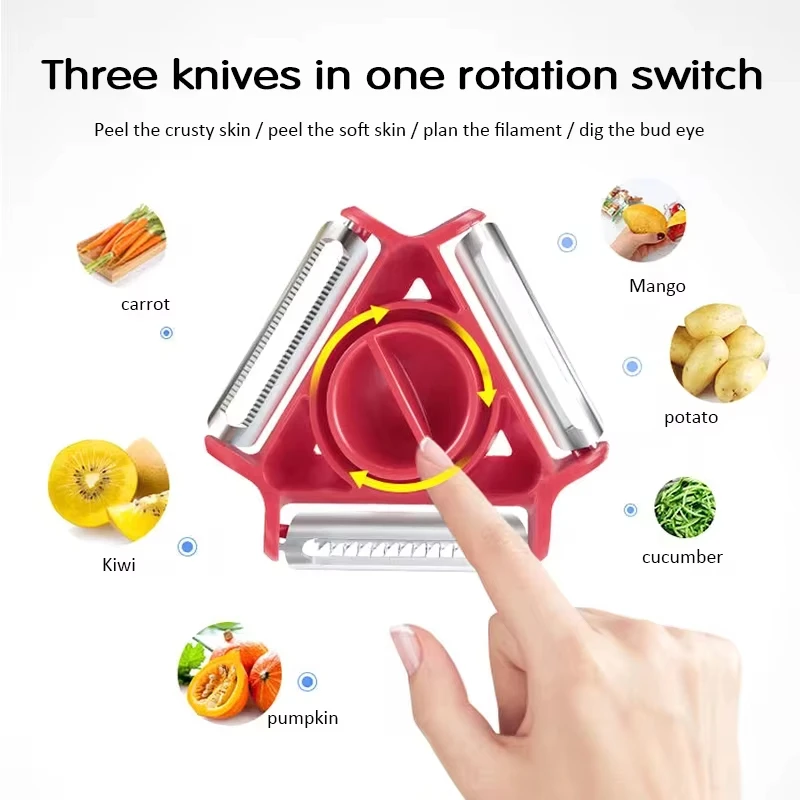1PC Trio d'ustensiles de cuisi - Kitchen Gadgets Vegetable Cutter avis et prix